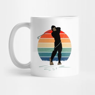 Retro BIgfoot Golfing Mug